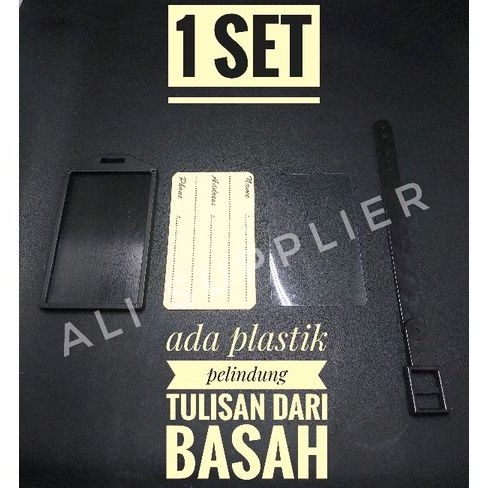 Luggage Tag / Gantungan Koper / Bag Tag / Name Tag / ID tas / Pengenal Tas
