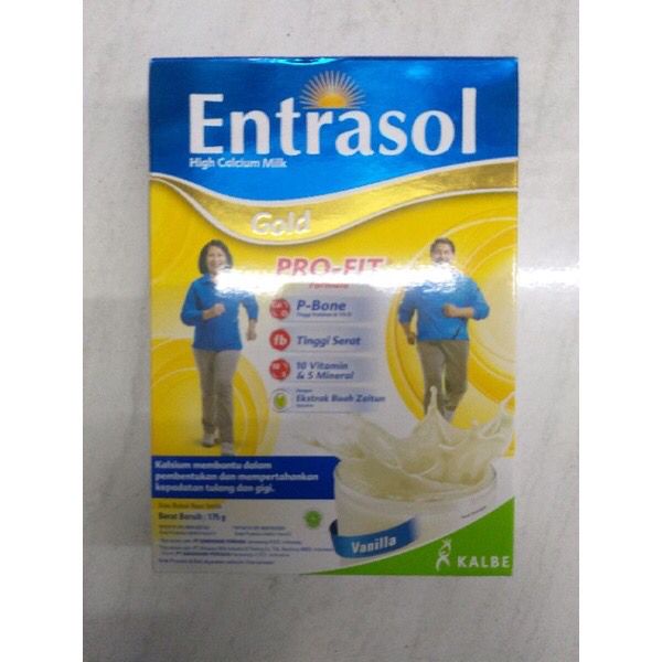 

ENTRASOL GOLD VANILA 175 GR - Susu bubuk Vanila