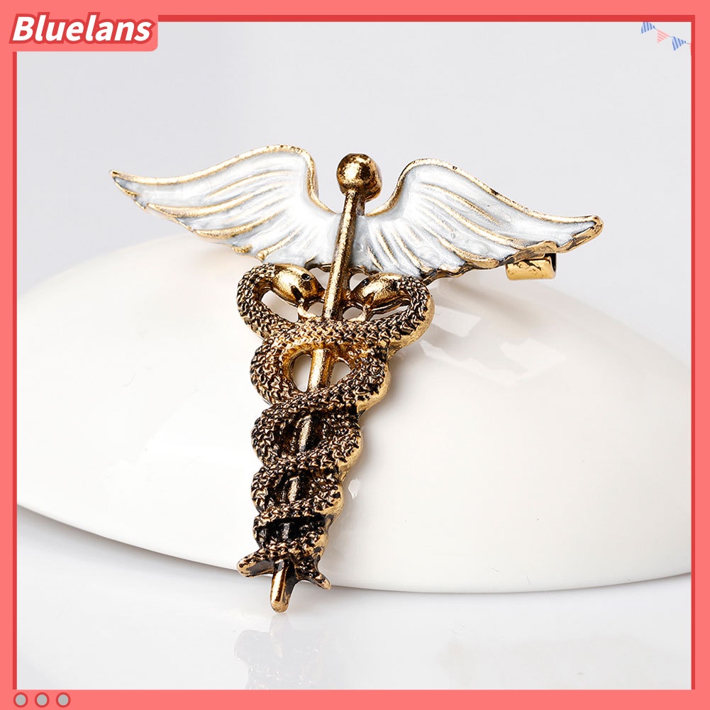 Bluelans Retro Snake Wings Alloy Women Brooch Pin Sweater Coat Clothes Bag Ornament