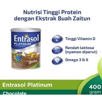 

[ COD ] Entrasol Senior Cokelat 400 Gr Kaleng