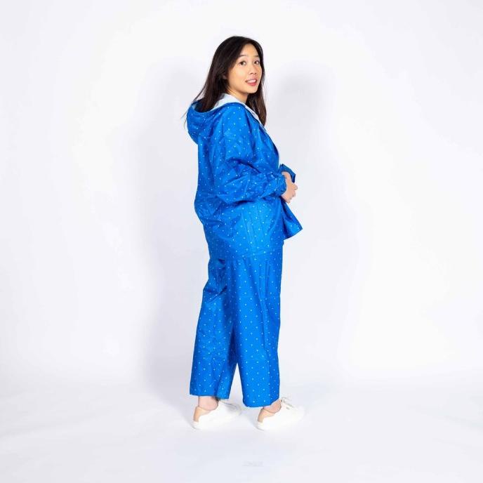 jas hujan/ Mantel Hujan/jas hujan polkadot. GRC-81010