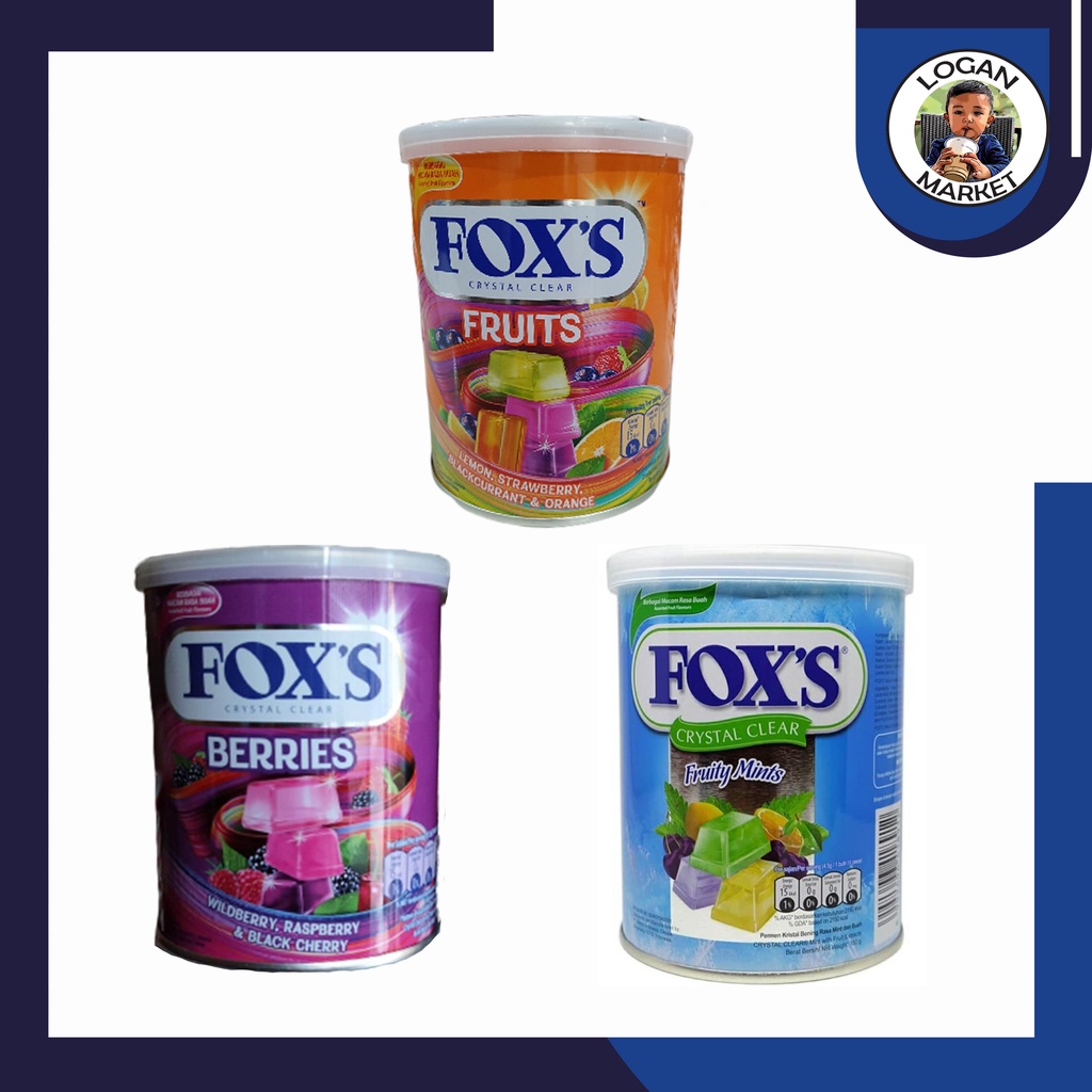 Fox Foxs Fox's Permen Kaleng All Varian