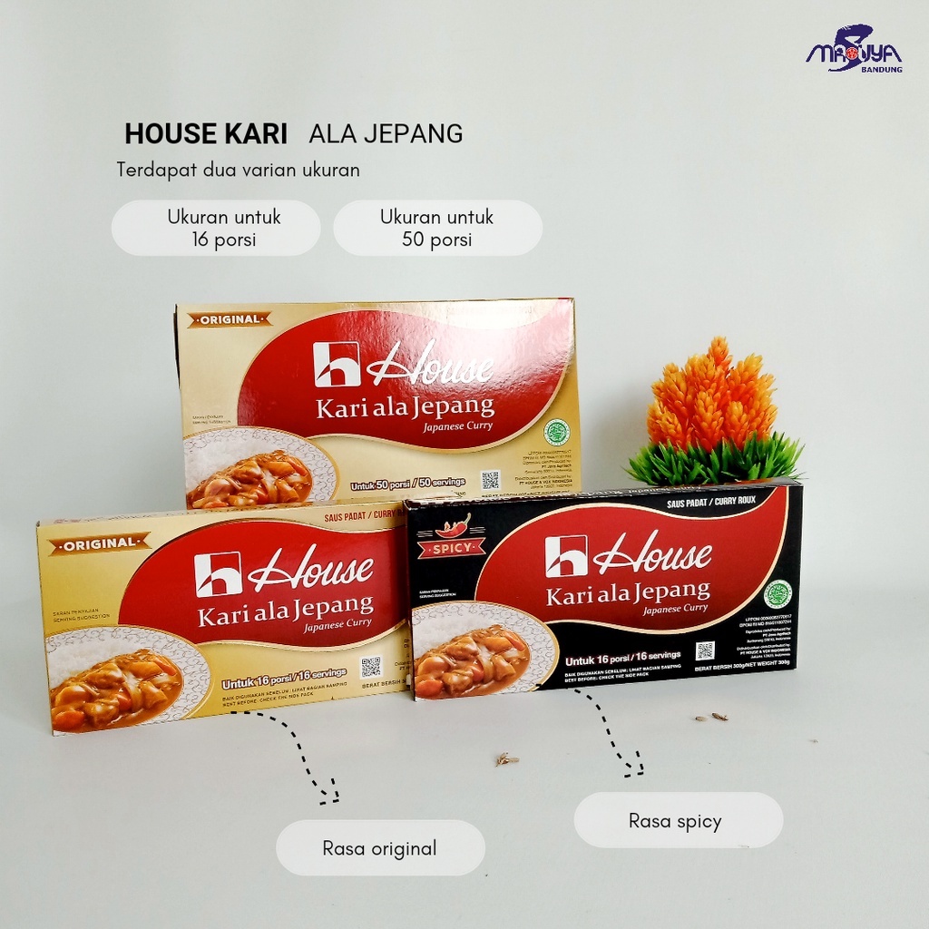 

House Kari Roux Ala Jepang Spicy 300 gr