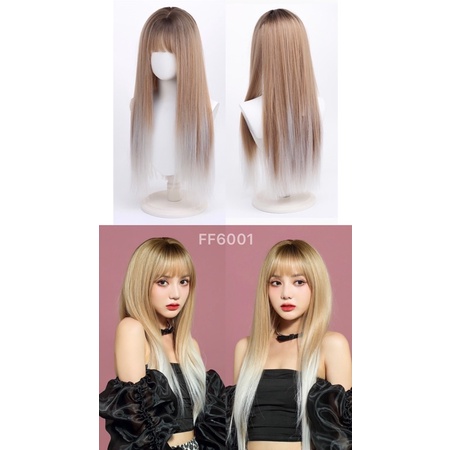 6001 full wig korean bonding 80 cm