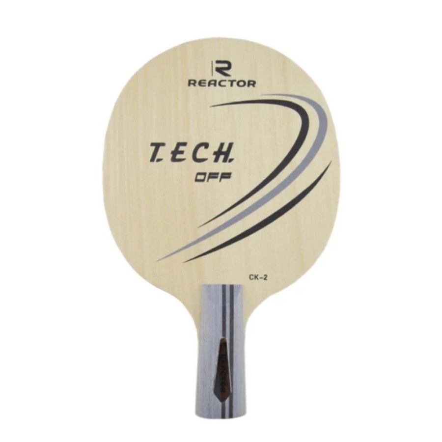 Kayu Bet Pingpong Tenis Meja REACTOR CK-2 Carbon Penholder Original