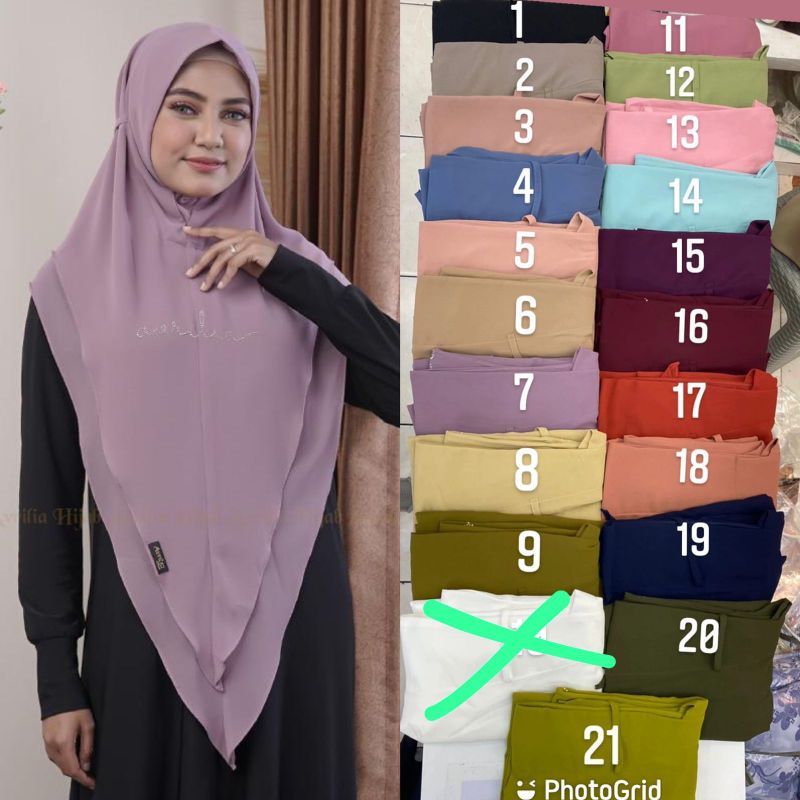 Khimar anisa ori avrilia hijab