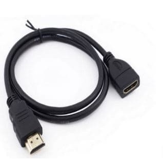 Kabel HDMI Extension Extender HDMI Perpanjang Male To Female 1 Meter