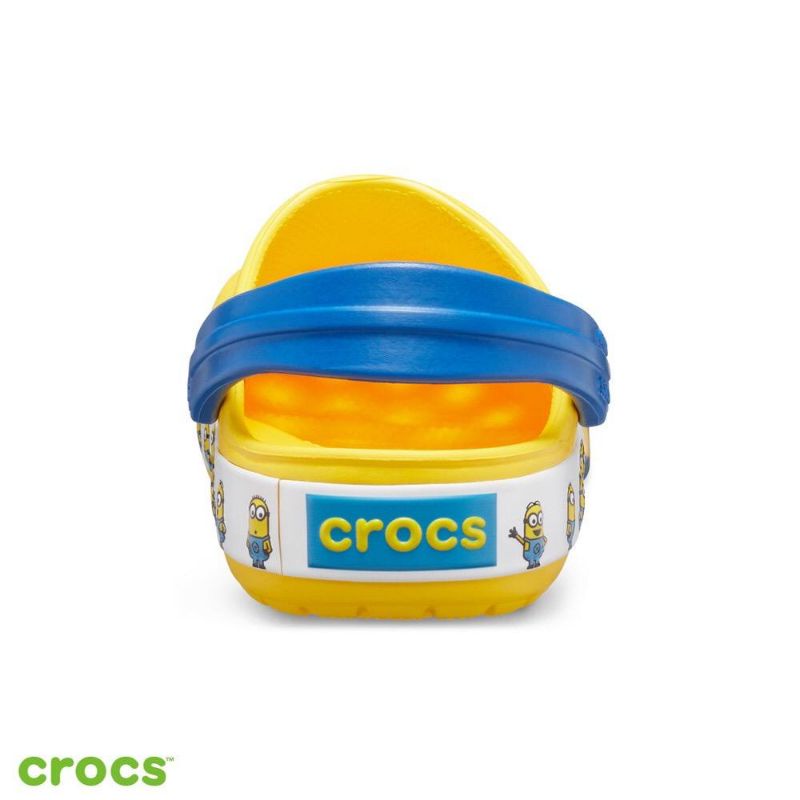 Crocs Fun Lab Minion Clog 1  Sandal Anak Laki Laki Perempuan Sendal Baim Kodok Karet Terbaru