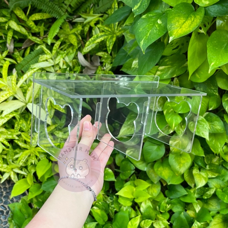 Premium Tunnel Hamster Akrilik Terowongan Hamster Underground Platform Akrilik Hamster