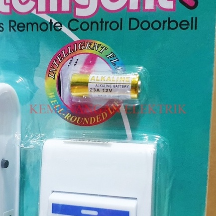 PHILMAX DOORBELL WIRELESS LISTRIK / BEL PINTU RUMAH DOOR BELL LISTRIK TANPA KABEL