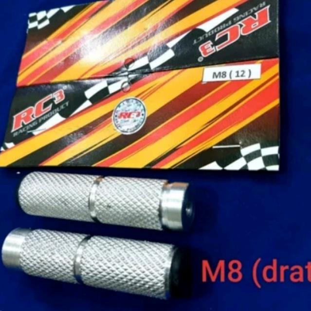 ➳Y Jalu Footstep Foot step Bustep Underbone UB RC3 Alumunium Billet CNC - M10 Drat 14 ⁂ ★★