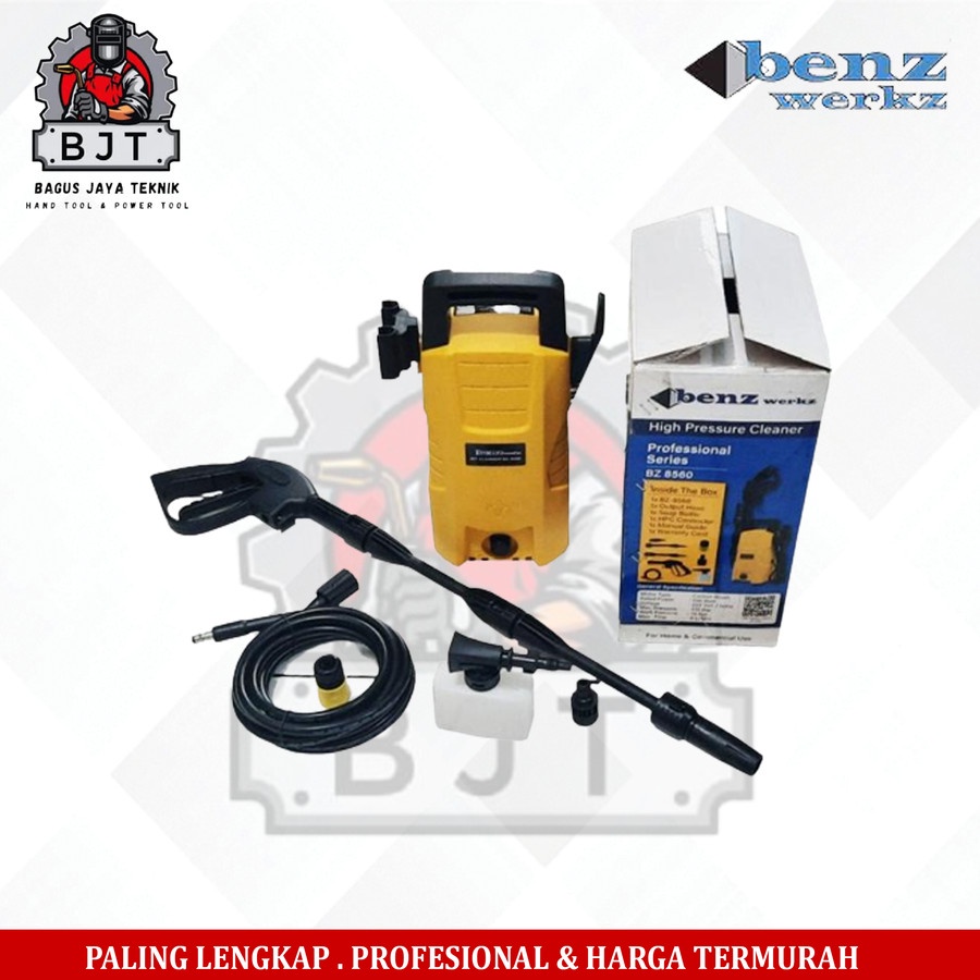 MESIN STEAM/JET CLEANER BENZ HIGH PRESSURE CLEANER BZ-8560