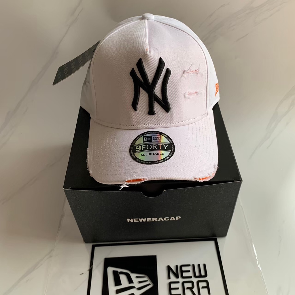 TOPI BASEBALL MLB NY DENIM ORIGINAL WHITE