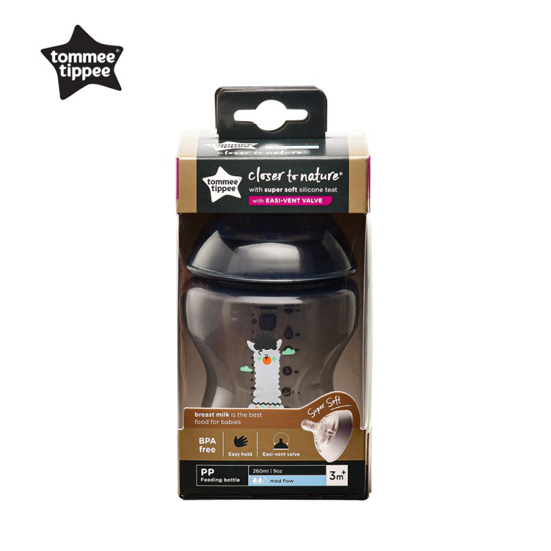 Tommee Tippee Botol Susu Bayi PP Decor Bottle - 260 ml