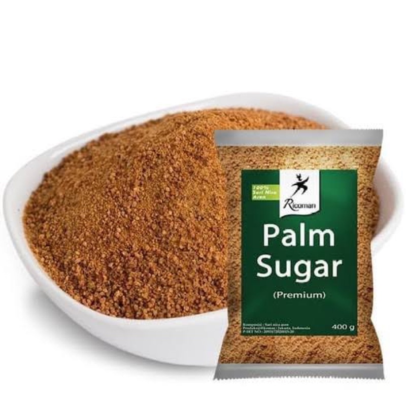 400 GR PALM SUGAR RICOMAN 400 GR / Gula Palm / Gula Palem / Gula Aren