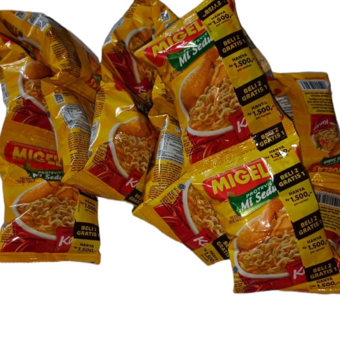 

PROMO MIE GELAS Instant Seduh 30gr X 15 pcs Beli 2 Gratis 1 Kemasan baru - kari ayam