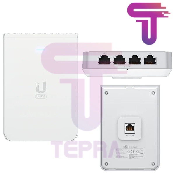 Ubiquiti Unifi U6-IW | Unifi6 in Wall |Access Point In-Wall