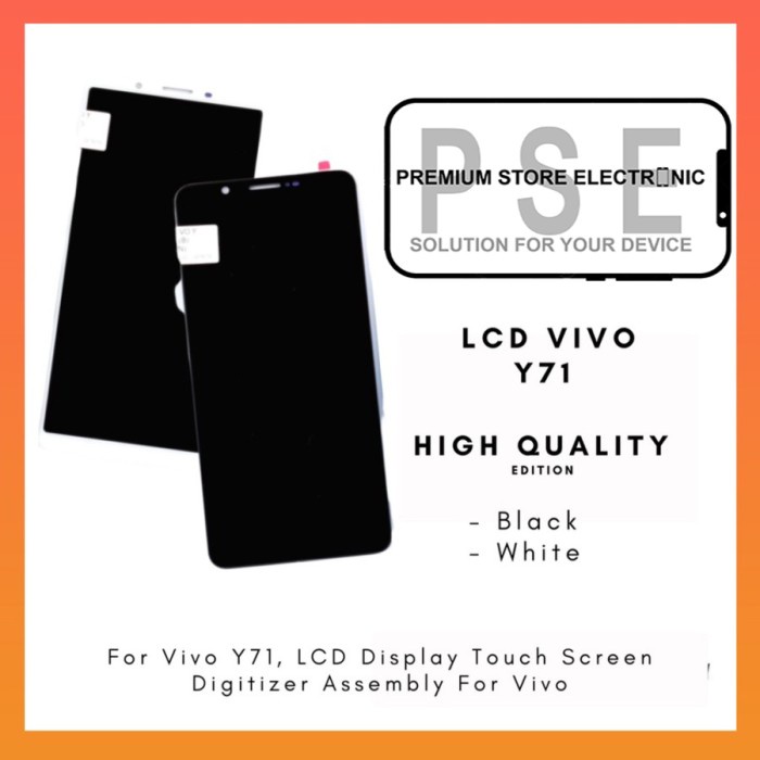 LCD Vivo Y71 ORIGINAL Fullset Touchscreen Garansi 1 Bulan