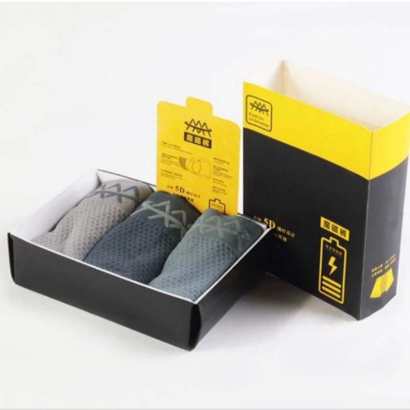 CELANA DALAM BOXER 5D MAGNETIK