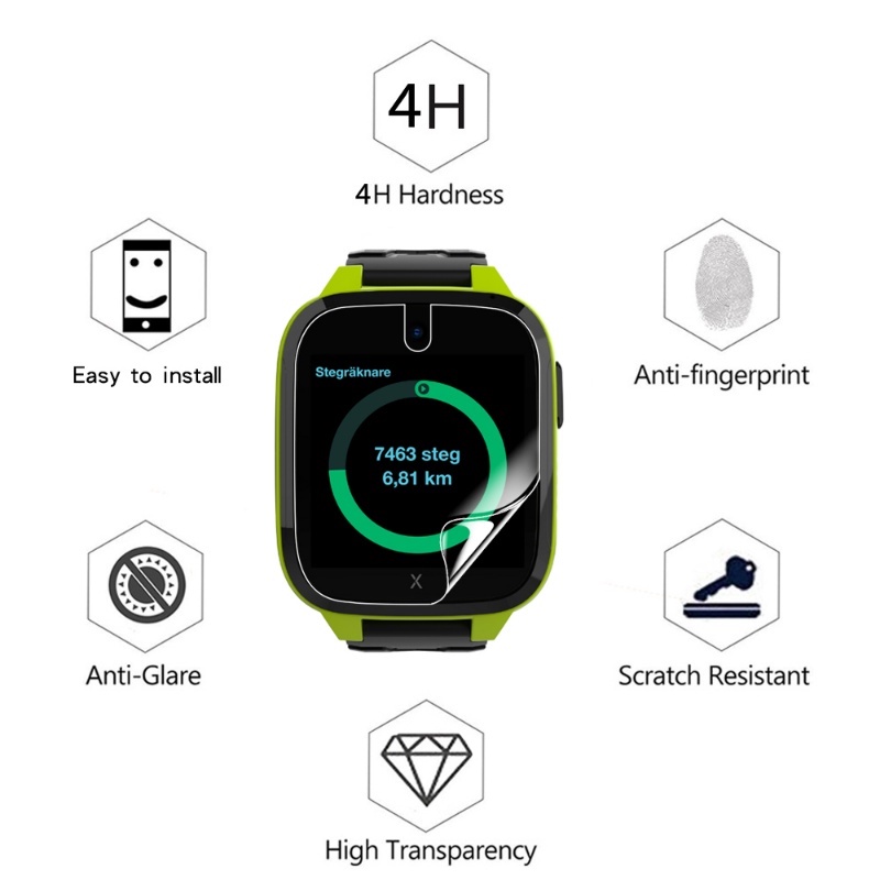 Film Pelindung Layar Bahan TPU Hydrogel Anti Gores Untuk Xplora XGO 3