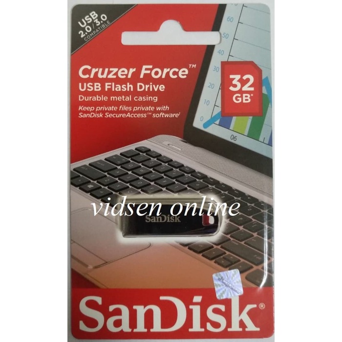 SANDISK CRUZER FORCE CZ71 USB FLASHDISK / FLASH DISK 32GB