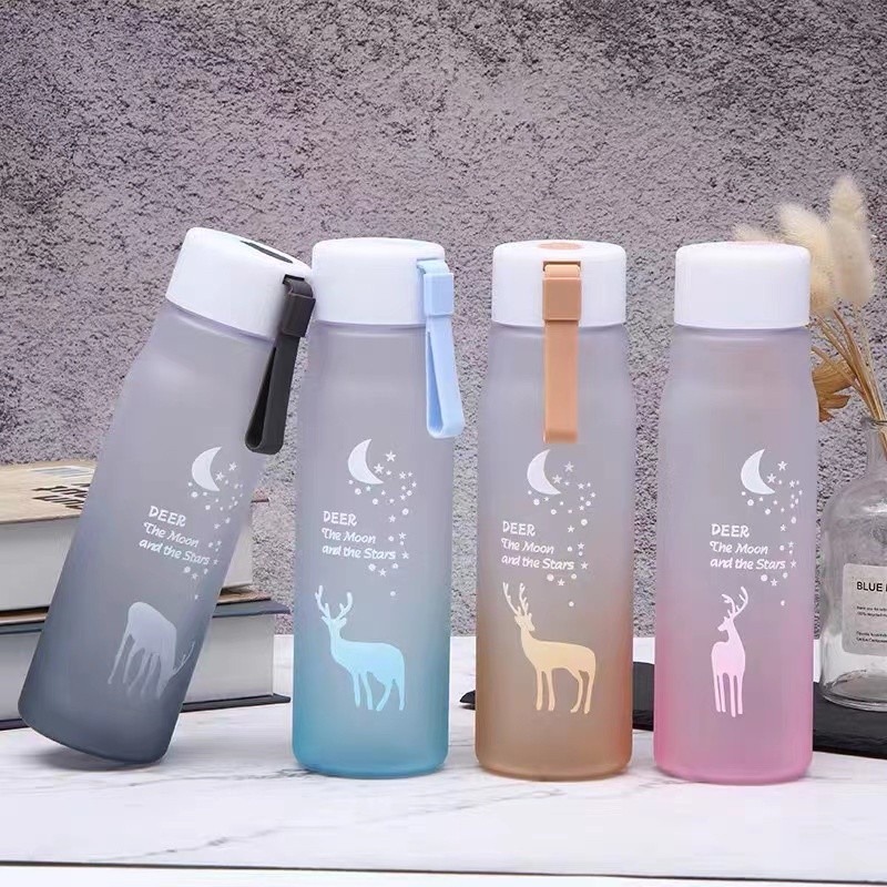 Botol Minum Deer Moon and Star 500ml I Botol Minum Doff Colorfun