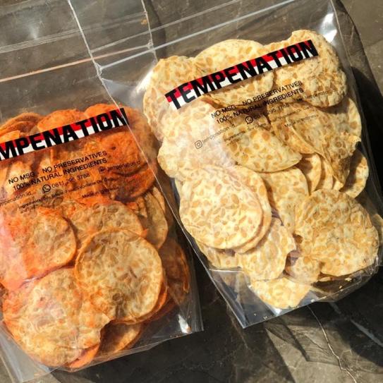 

EXCLUSIVE!Keripik Tempe Tempenation Original & Balado|KD8