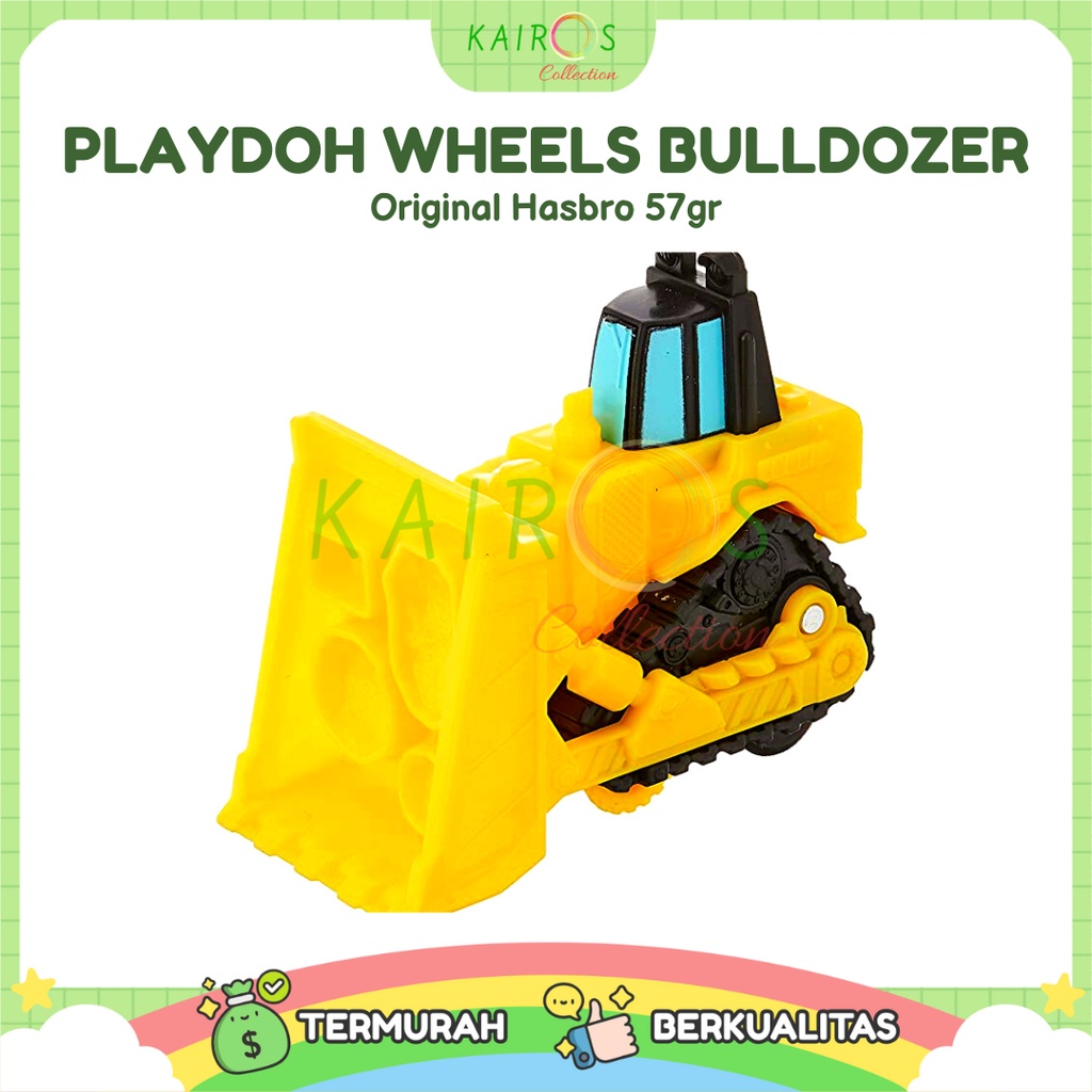 Playdoh Wheels Bulldozer Original Hasbro