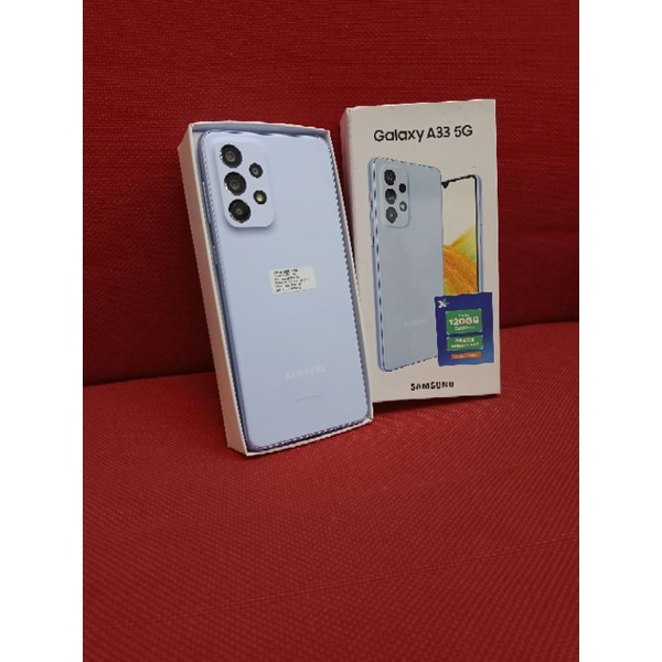 second samsung a33 5G 8/128gb Like New Resmi