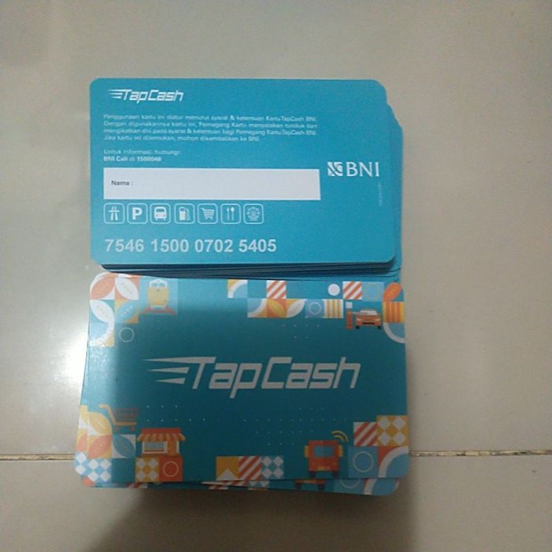 tapcash biru original