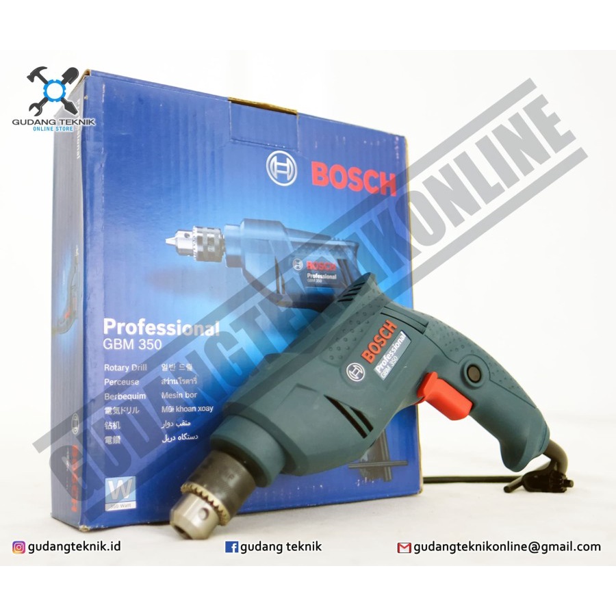 Mesin Bor Tangan Listrik 10mm / Electric Impact Drill 10 mm Mesin Bor Listrik