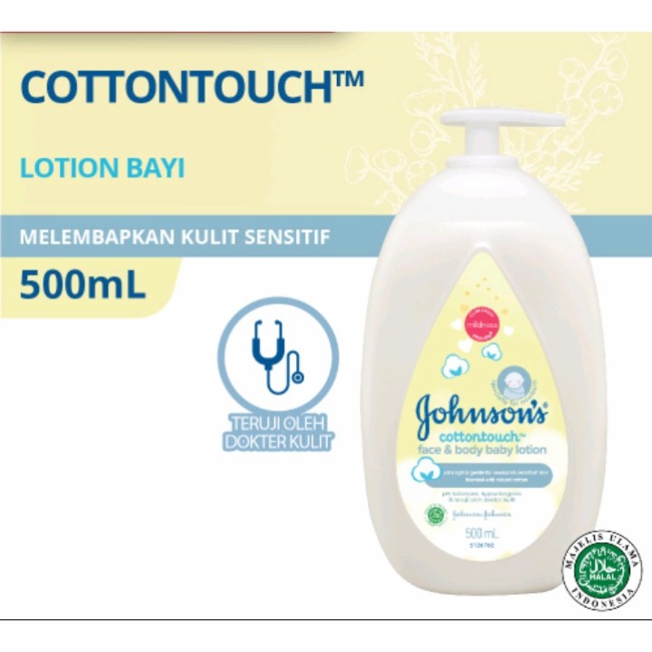 Johnsons Cotton Touch Face &amp; Body Lotion 500 ml