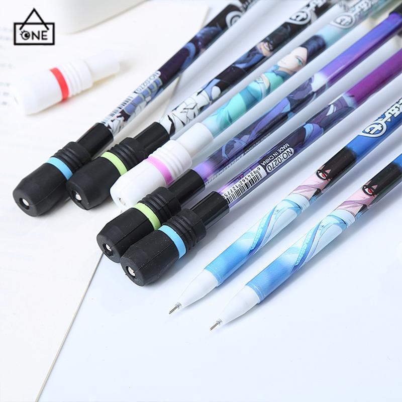 COD❤️Spinning Pen Murah LED Rotating Gaming Pen Oily Luminous Pen Balance Pen Fleksibel Untuk Pemula Berputar-A.one