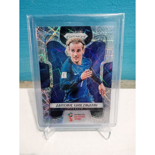Griezmann Red Laser Panini Prizm Road to World Cup 2018