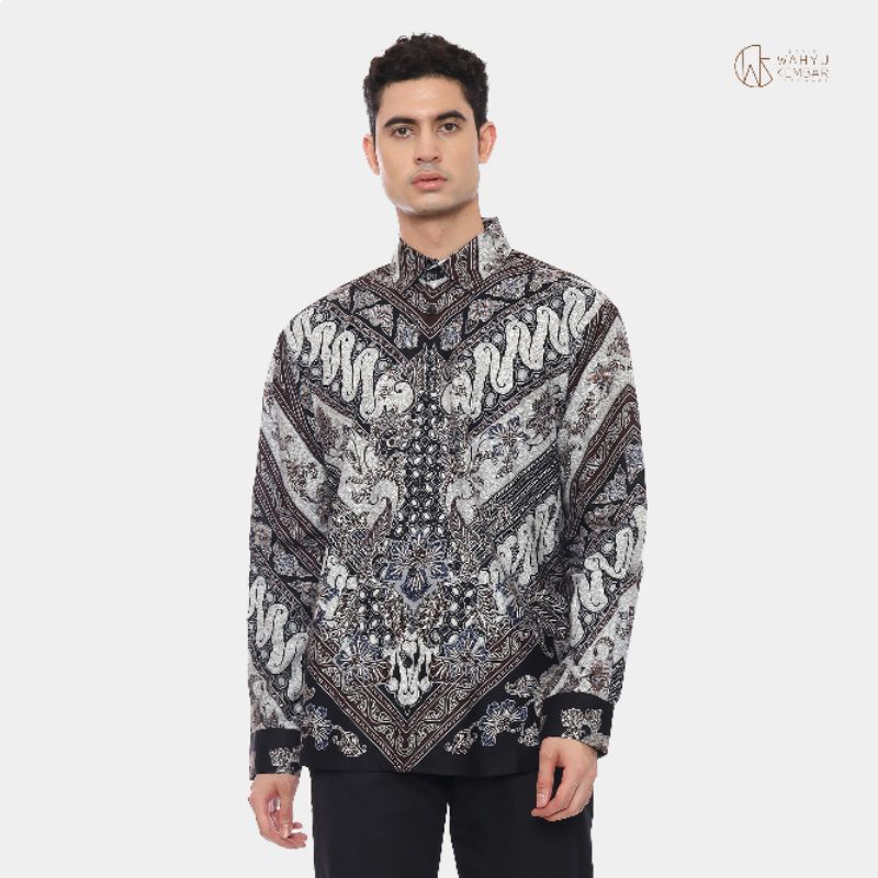 Batik Pria Kemeja Panjang Slim Baladewa  - Naira Batik