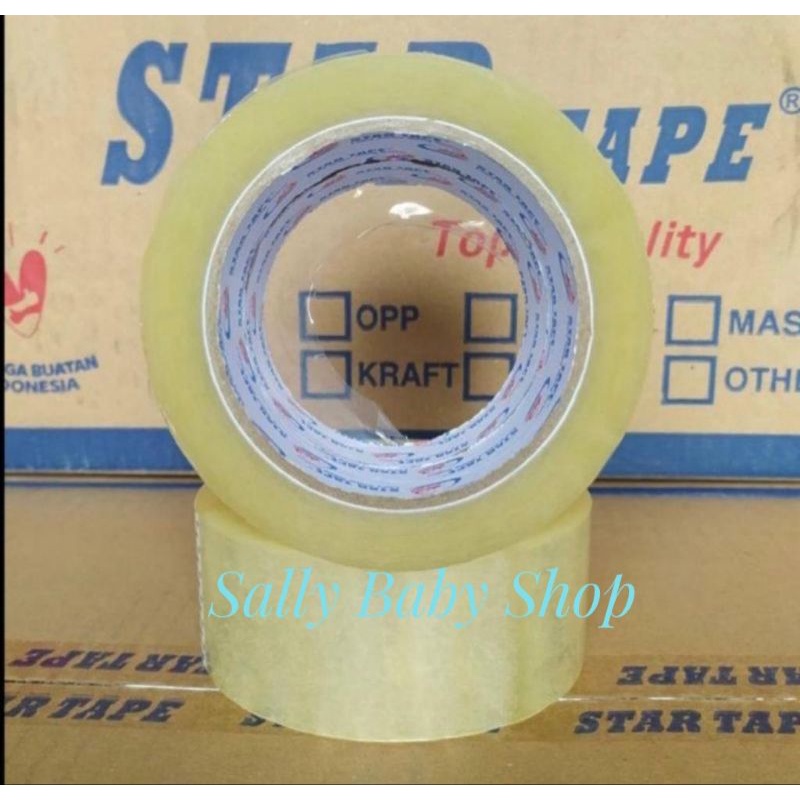 

TERMURAH!! LAKBAN 90 yard x 2" (48MM) BENING / COKLAT