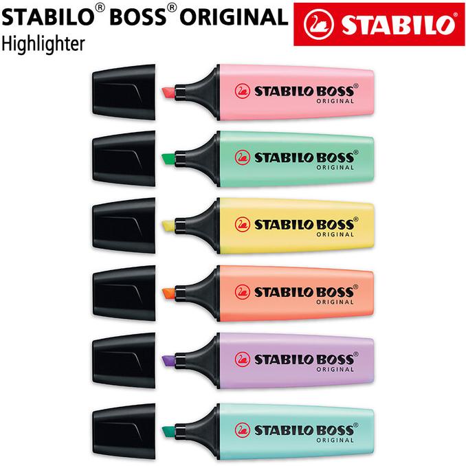 

STABILO SET 6 - BOSS Pastel Edition / Highlighter Original 6 pcs