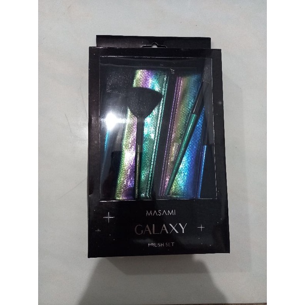 KUAS BRUSH MAKE UP MASAMI GALAXY BRUSH SET MERK MASAMI SHOUKO