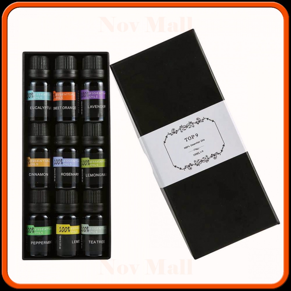 Essential Oils Minyak Aromatherapy 10 ml 9PCS AM207