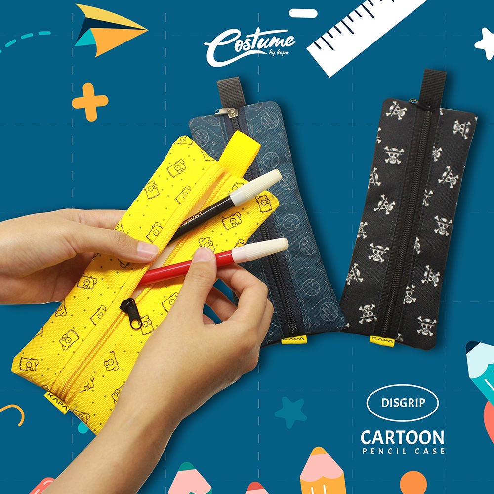 

KOTAK TEMPAT PENSIL MINI ALAT TULIS - DISGRIP SEKOLAH