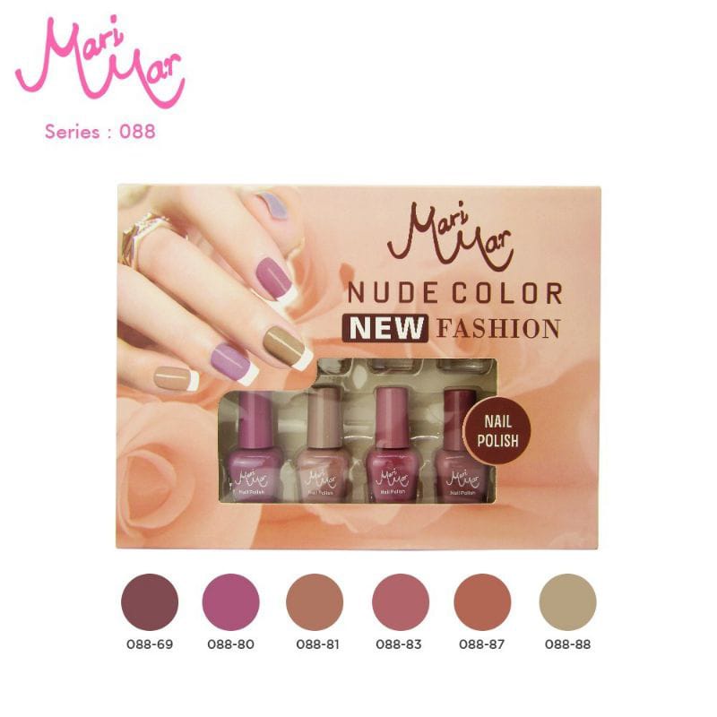 KUTEK MARIMAR NUDE COLOR NON PEEL OFF NAIL POLISH MARIMAR