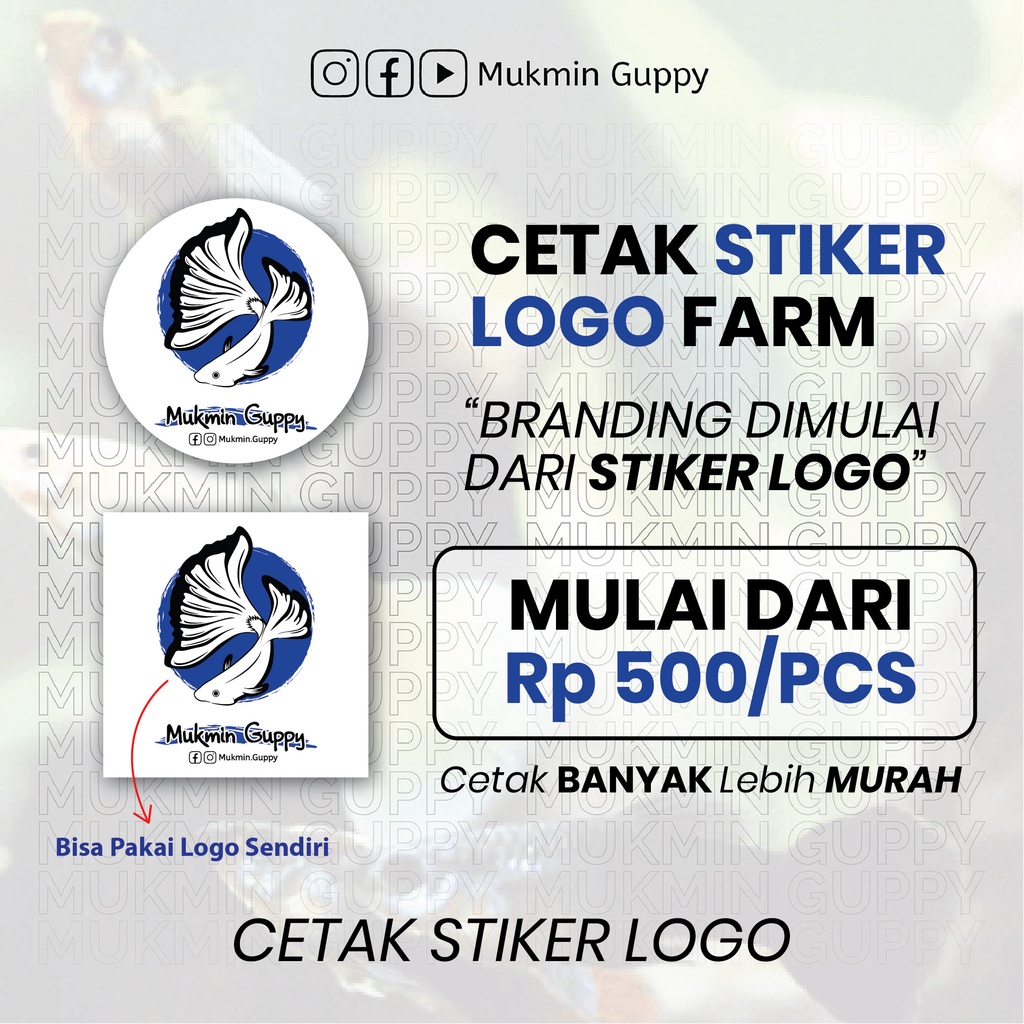 

Cetak Stiker Logo Murah