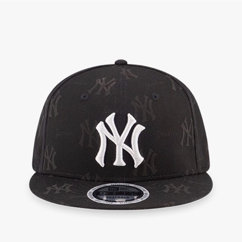 topi newera snapback reflective original newyork yankees black