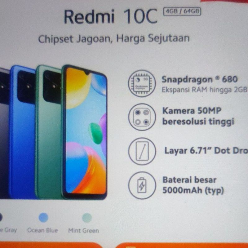 redmi 10c 4/64
