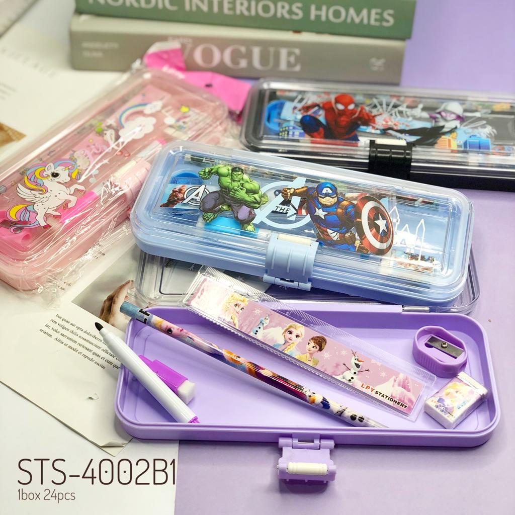 

COD KOTAK PENSIL SET ALAT TULIS LENGKAP 6IN1 KARAKTER LUCU / SET ALAT TULIS KD236