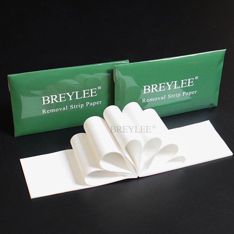 Breylee 100pcs / Set Kertas Serum Penghilang Komedo Hitam BREYLEE Reffil Paper Blackhead Remover Mask Step 1