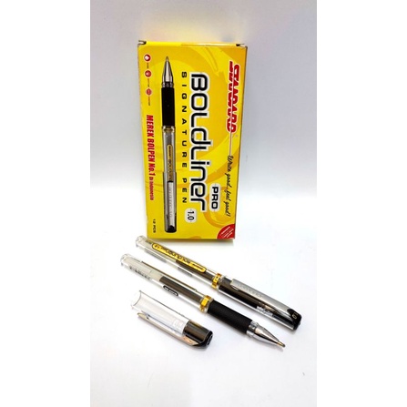 

Pulpen Pena Standard Boldliner PRO Signature Pen 1.0 mm Hitam