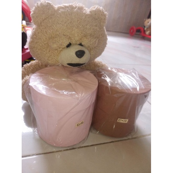 

bloombox 20 x 15cm giftbox roundbox hampers kotak bunga bloombox hardbox