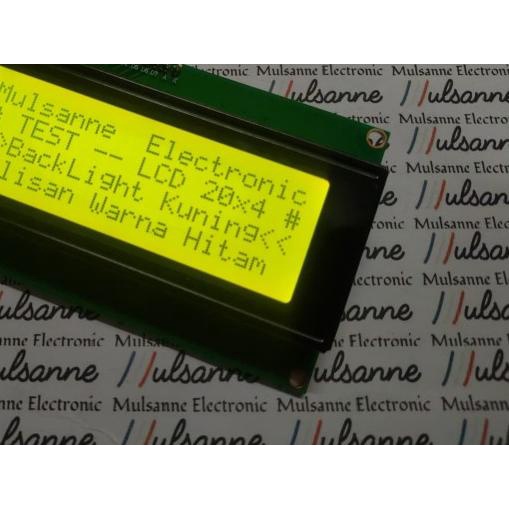 LCD Display 4x20 / 20x4 - Kuning