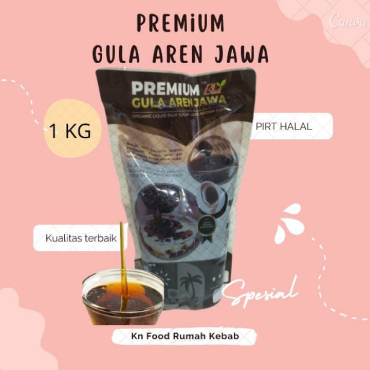 Gula Aren Cair 1kg / Brown Sugar/ Gula Merah Cair 1kg